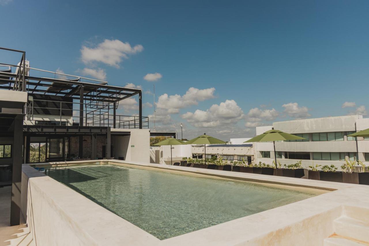 Caleta Hostel Rooftop & Pool Cancún Exteriör bild